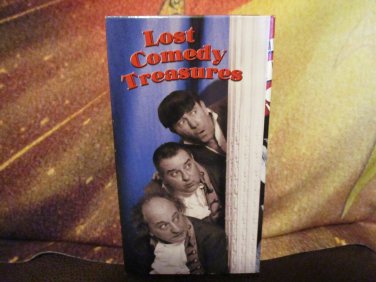 Three Stooges - Lost Comedy Treasures VHS 1995
