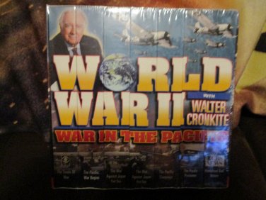 World War II with Walter Cronkite - War in The Pacific - 7 Pak VHS Video Box Set
