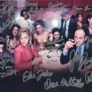 THE SOPRANOS RARE CAST SIGNED