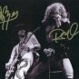 ROBERT PLANT & JIMMY PAGE SIGNED PHOTO