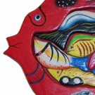 Hand Made Wooden Red Fish with Babies Puzzle - So Beautiful, can be used as Wall Décor! Hand Made Wooden Red Fish with Babies Puzzle - So Beautiful, can be used as Wall Décor!