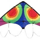 COSMIC ALIEN STUNT KITE - EASY TO FLY - LINE AND WRIST STRAPS INCLUDED