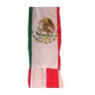 40" Mexican Flag Windsock Quality Fade Resistant Fabric