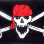Brethern Pirate Flag 3x5 Boat/Motorcycle