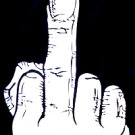 "The Bird" Middle Finger Biker Flag 3x5 Boat/Motorcycle
