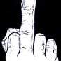 "The Bird" Middle Finger Biker Flag 3x5 Boat/Motorcycle