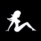 The Lady Biker Flag 3x5 Boat/Motorcycle Flag