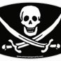 Jack Rackham Oval Pirate Sticker!