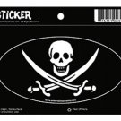 Jack Rackham Oval Pirate Sticker!