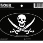 Jack Rackham Oval Pirate Sticker!