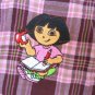 Dora check dress w panty