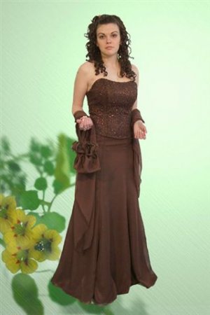 Lovely Two Piece Bridesmaid or Prom Gown-All Sizes