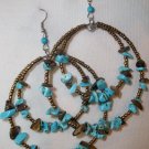 Beaded Circle Earrings