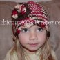 Boutique Crochet Cherry Chip Beanie *Any size Available*