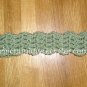 Crochet *Sage Green* Headband *compatible for clips* fits 16"-22"