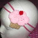 Adorable Cherry or Blueberry Cupcake Birthday Hair Clip or Pin *New With Tags*