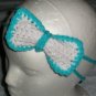New! Crochet Headband & Attached Crocheted Bow *Colors & Size of your choice* *FREE SHIPPING*
