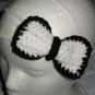 New! Crochet Headband & Attached Crocheted Bow *Colors & Size of your choice* *FREE SHIPPING*
