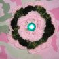 New With Tags Pink Camo Camoflauge Headband & Flower Clip *Any Size or Color Combo*