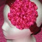 New With Tags Pink Tones Headband & 3 Layering Flower Clip