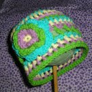 ◘SWEET PEA◘ Baby Crochet Flower Photo Hat Beanie *Any Size Available*