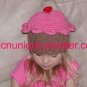 Adorable Cherry Cupcake Birthday Hat -Any Size Available- *Infant-Adult*