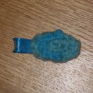 Mini Crochet Flip Flop Hair Clip *Turquoise Blue*