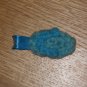 Mini Crochet Flip Flop Hair Clip *Turquoise Blue*