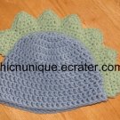 *Adorable Dino Dinosaur Spike Beanie Cap Hat *Any Size Available*