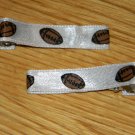 New!!  Set of Football Cheerleader Hair Clips