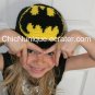 &acirc;�&cent;&acirc;��&acirc;�&cent; BATMAN!!  Custom Crochet Hat *Any Size Available* &acirc;�&cent;&acirc;��&acirc;�&cent;