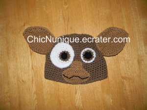 Handmade Crochet Custom Gremlin Gizmo Hat ***Any Size***