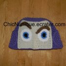 •◘• Toy Story Buzz Lightyear Custom Adult Crochet Hat  •◘•