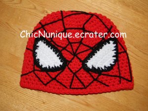 &acirc;�&cent;&acirc;��&acirc;�&cent; Spiderman!!  Custom Crochet Hat *Any Size Available* &acirc;�&cent;&acirc;��&acirc;�&cent;