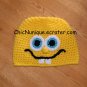 Spongebob Squarepants Crochet Hat *Any Size Available*