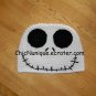 Nightmare Before Christmas, Jack Skellington Crochet Adult Size Hat