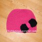 Adorable Custom Handmade Pink Chic Crochet Bow Hat *Any Size Available*
