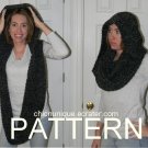 •Hickey Hider Hooded Scarf Wrap ◘CROCHET PATTERN◘ Lululemon