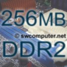 256MB PC2-4200 DDR2 SDRAM 256 DDR2-533 240-pin M256-17 . . . . (FREE S/H, 30-Day no-DOA) [SWCC]