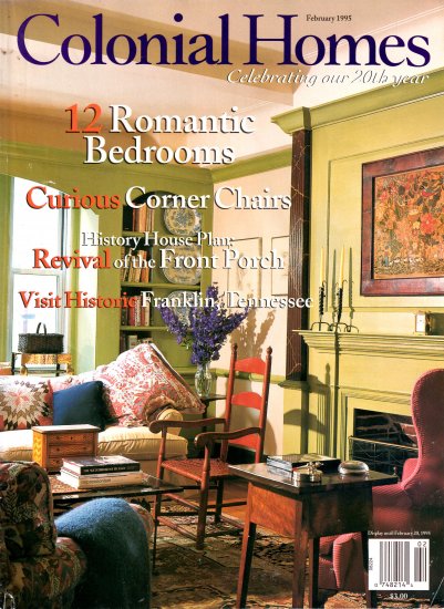 Colonial Homes Magazine - February 1995 - Vol 21, No 1