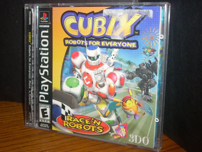 PS1/PSX Cubix: Robots for Everyone - Race'N Robots (USED)