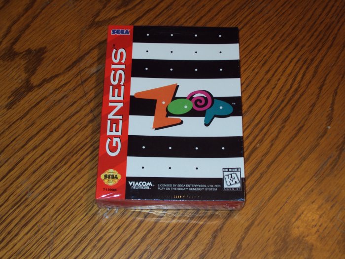 Sega Genesis: Zoop *SEALED*