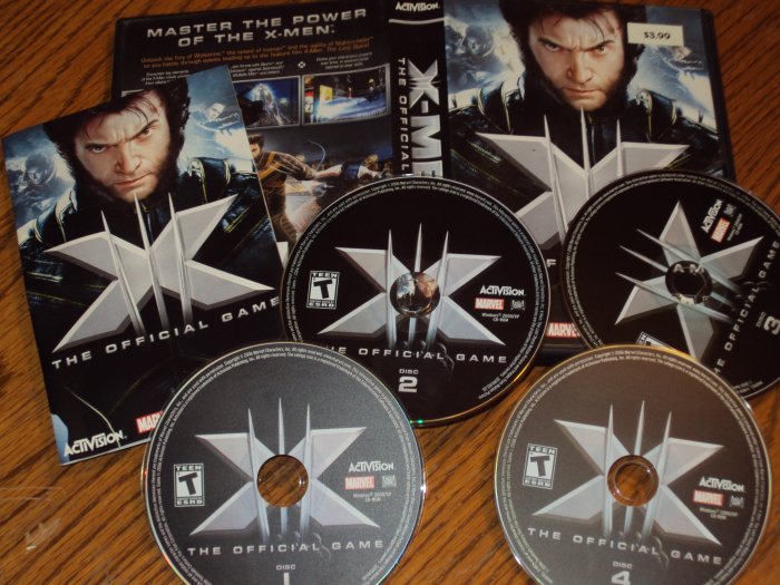 PC- X-Men: The Official Game *USED*