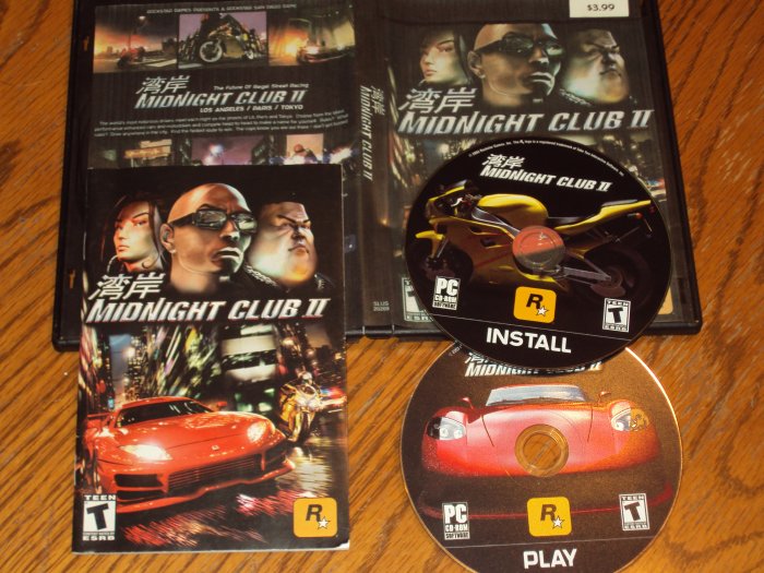 PC: Midnight Club II *USED*