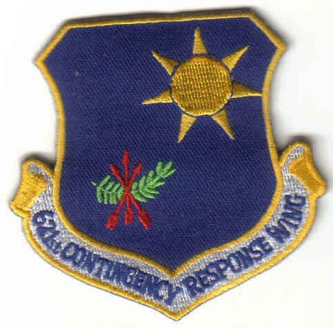 USAF 621ST CONTINGENCY RESPONSE WING PATCH INSIGNIA WAR COMBAT FIGHTER ...