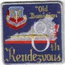 B-52 8TH RENDEZVOUS AT LANGLEY AFB VIRGINIA USAF PATCH BOMBER AIRCRAFT PILOTS CREW