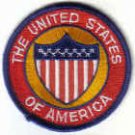 UNITED STATES OF AMERICA PATCH USA STARS & STRIPES 13 STATES