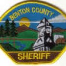 BENTON COUNTY SHERIFF POLICE PATCH OREGON USA LAWMAN COPS CSI