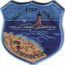 SHELL FISH POLICE CONNECTICUT PATCH BEACH OCEAN LIGHTHOUSE