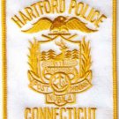 HARTFORD CONNECTICUT POLICE PATCH COPS CSI LAW OFFICER DRUGS CRIME